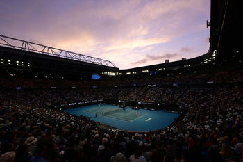 Henry Bernet, supported by Federer's former coach, in the final of the Junior Australian Open.