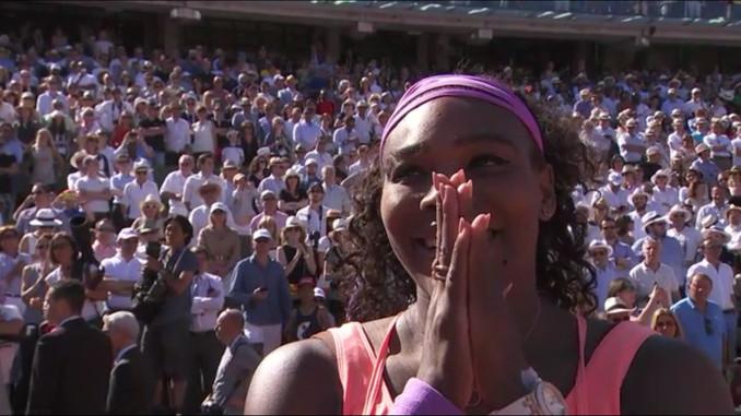 Williams : Gagner le 20ème à Roland Garros c'est très spécial pour moi car je ne joue pas très bien tout le temps ici. C'est magnifique 