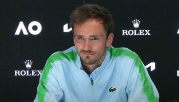 Medvedev ironically reflects on his breakdown: The camera was very solid.