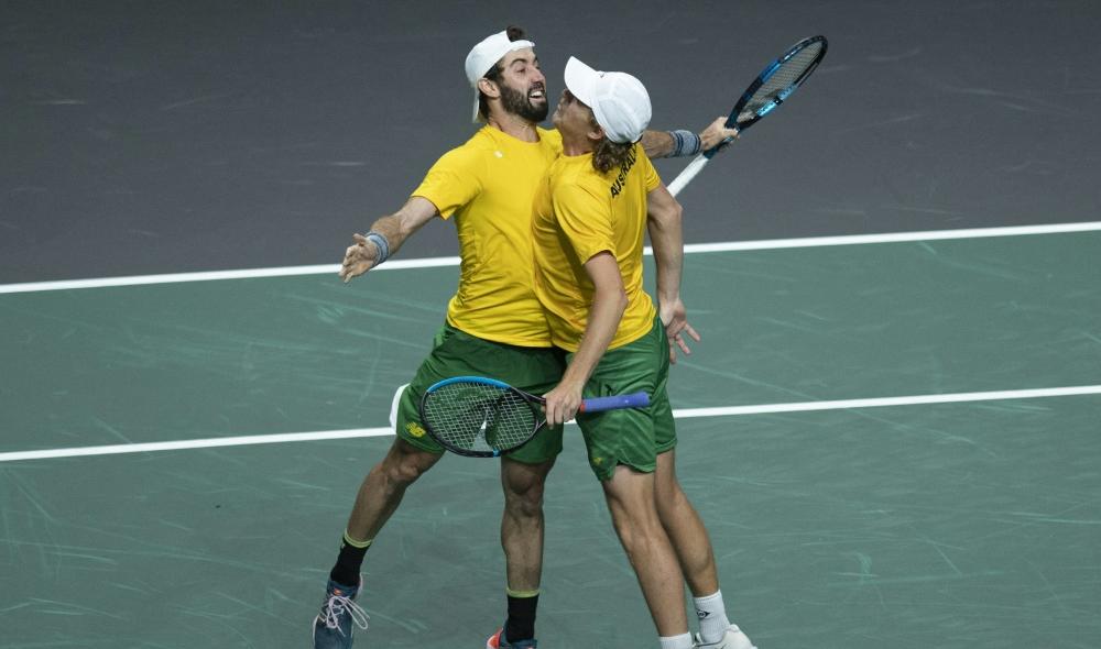 Australia qualifies for Davis Cup final! Thompson and Purcell won the deciding double and therefore the semi against the Croats (2-1)