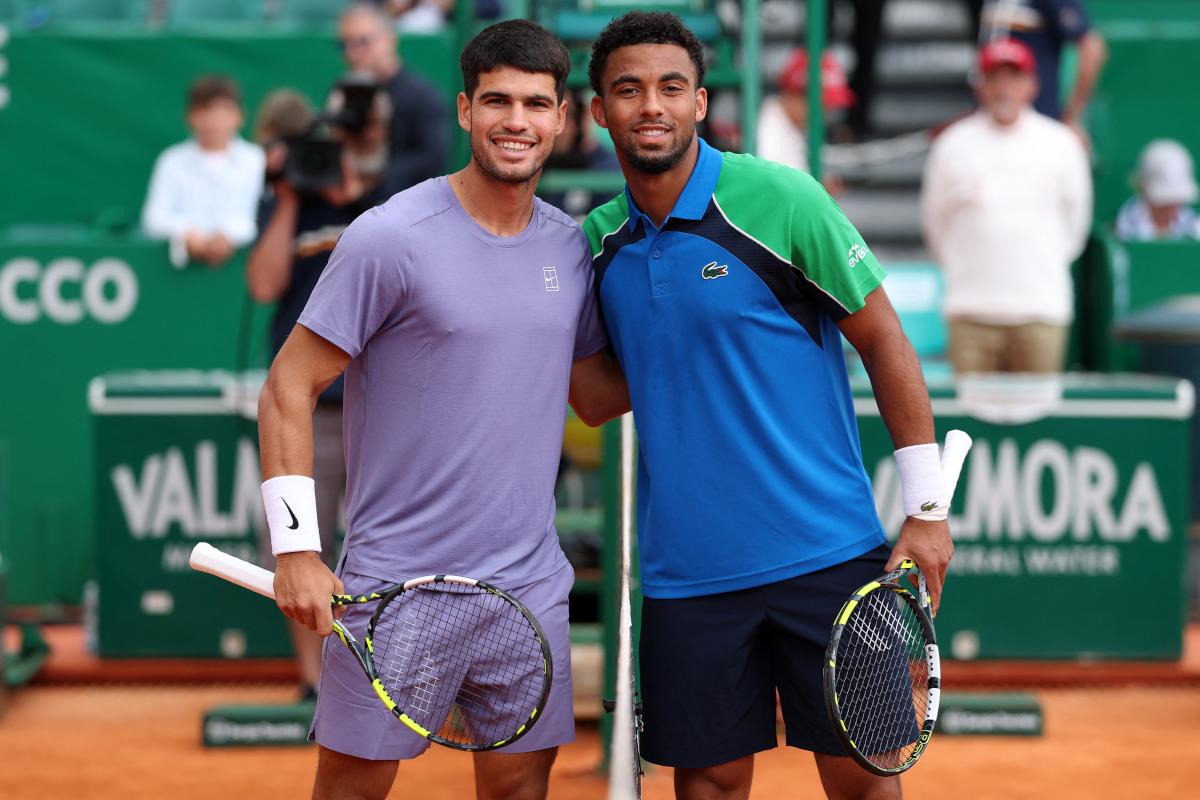 Alcaraz habla sobre su cuarto de final contra Fils en Montecarlo: «Me quedé asombrado por el nivel y la fuerza de Arthur»