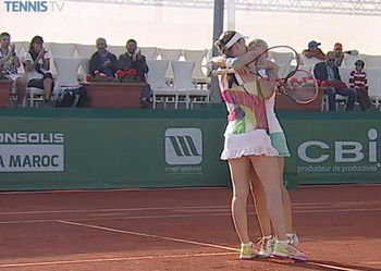 Knoll et Krunic titrées à Rabat