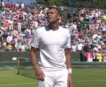 Tsonga soulagé de s'en sortir face à Muller, redoutable sur gazon
