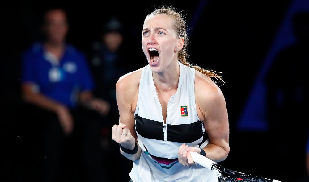 Kvitova revient de nulle part face à Osaka 