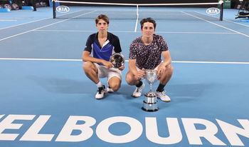 Harold Mayot remporte l'Open d'Australie juniors 