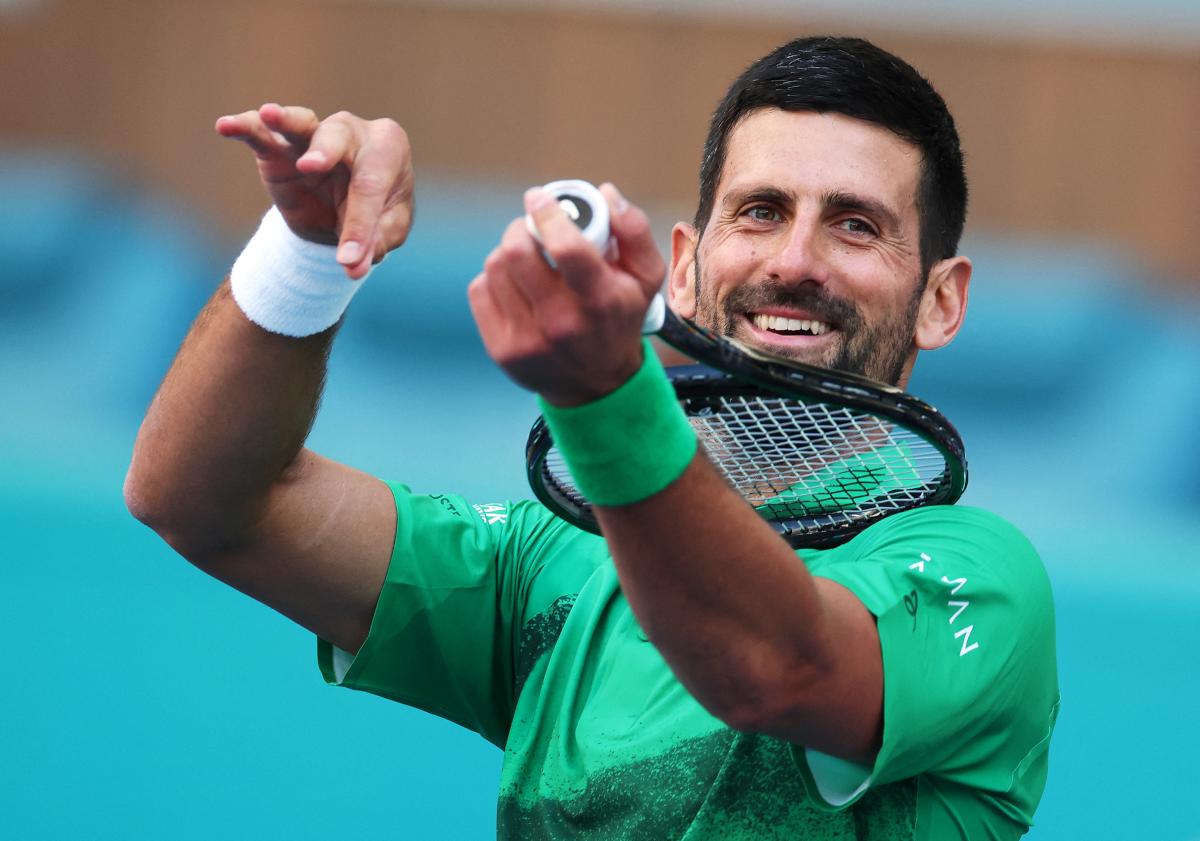 Estadísticas - Djokovic con el mejor porcentaje de victorias en Miami, Cerundolo sorprendente tercero