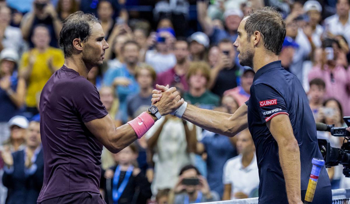 Vidéo - Nadal, Djokovic, Noah: talrijke berichten voor het laatste optreden van Gasquet 