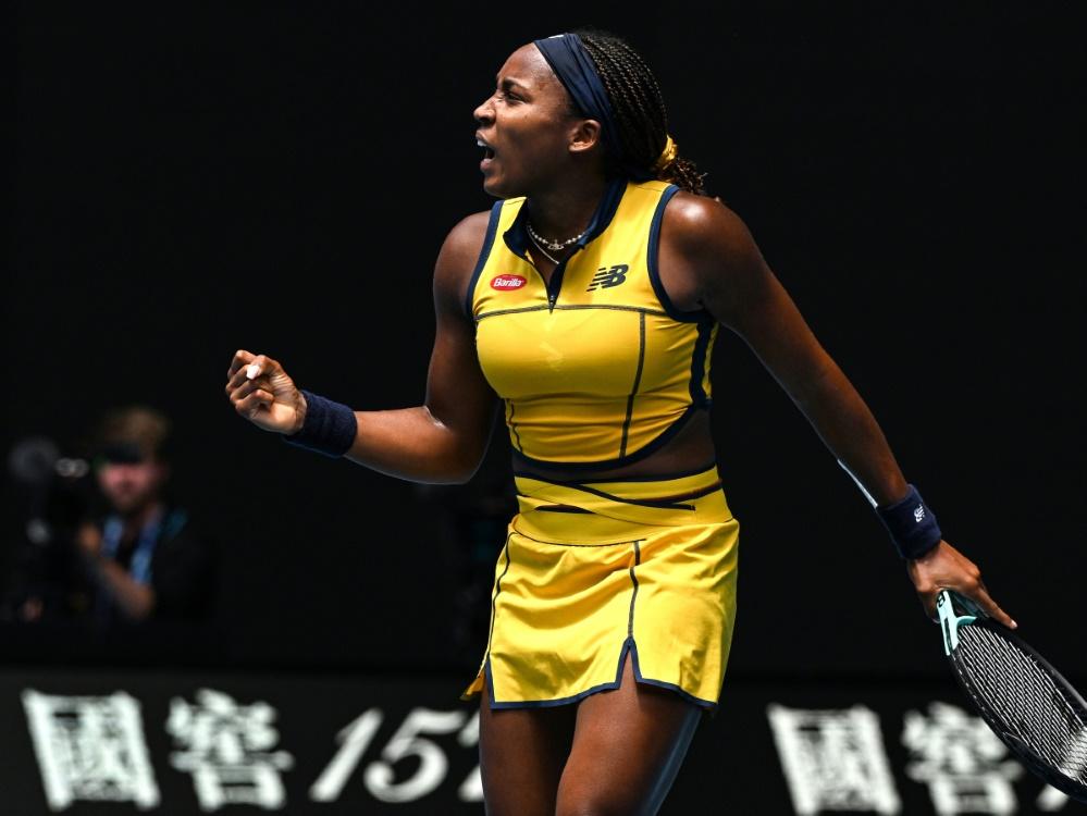 Gauff 1ère qualifiée pour les demies à Melbourne !