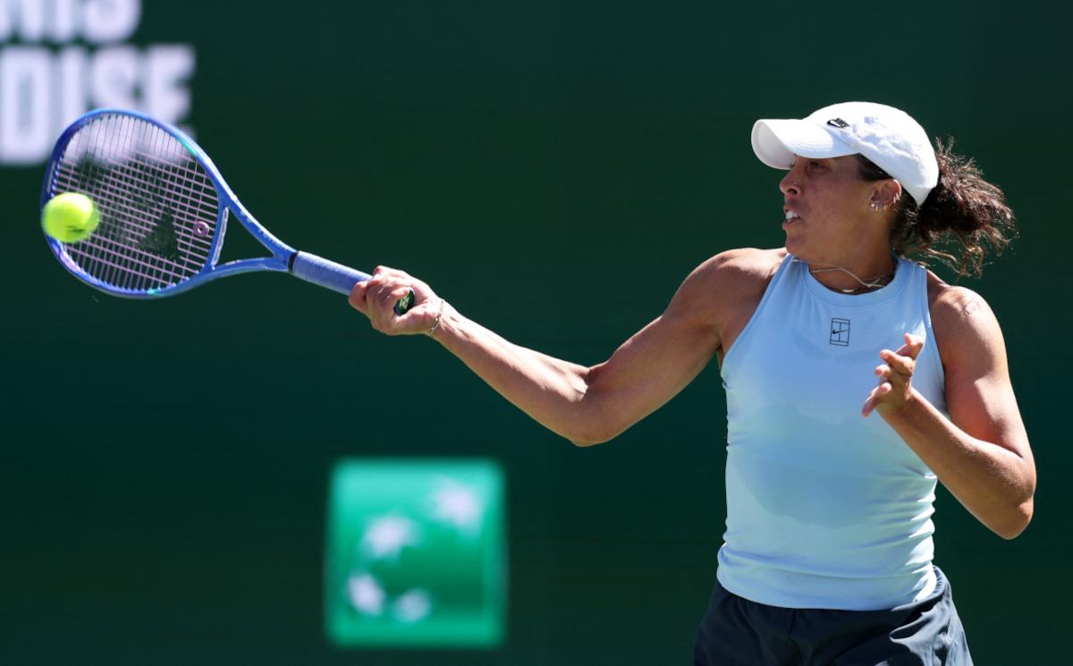 Keys maakt het zichzelf moeilijk maar overwint Mertens in Indian Wells