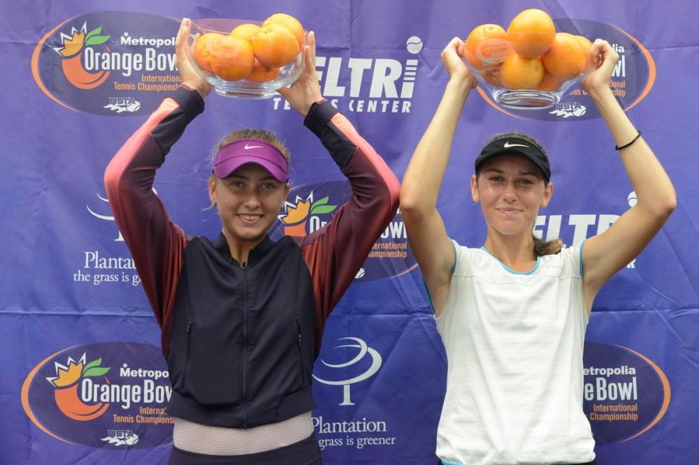 La joueuse slovène Kaja Juvan remporte l'Orange Bowl facilement en battant entre autres Danilovic (n°6) et Potapova (n°1) en finale.