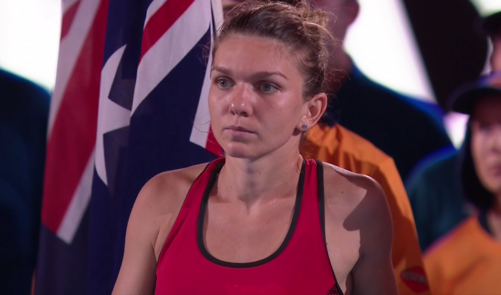 Le regard dans le vide de Halep