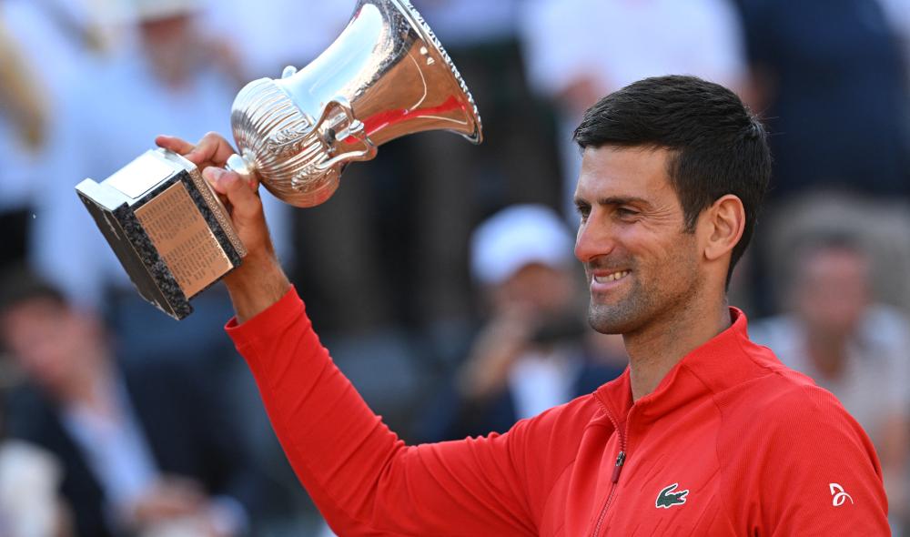 Djokovic remporte Rome, son 38e Masters 1000 