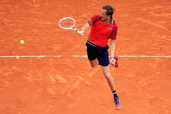 Qualified for the second round, Medvedev can breathe easy: At some point, he decided to play at his best.