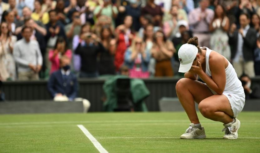 Barty : Ça m'a pris du temps pour m'avouer que je voulais gagner Wimbledon