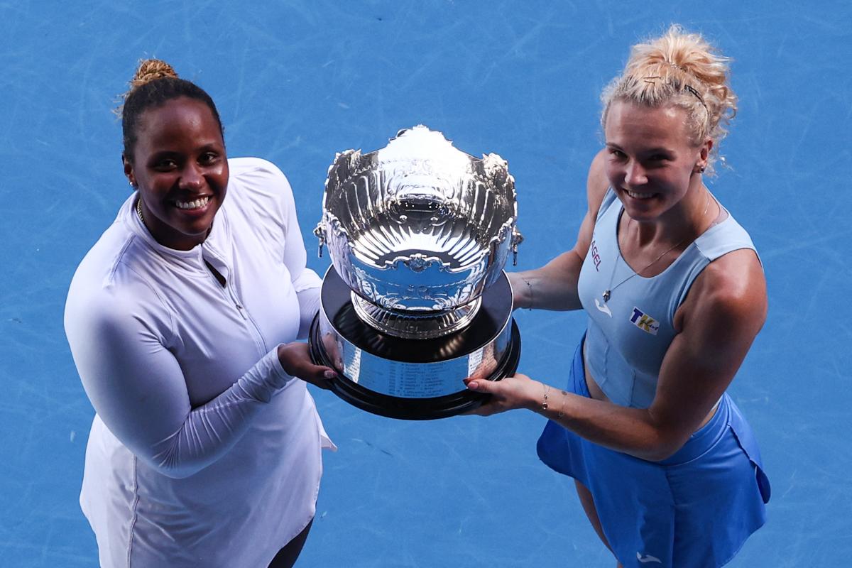 Siniakova/Townsend voittavat naisten kaksinpelin tittelin Australian Openissa