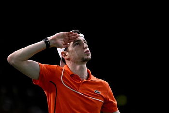 Humbert advances to the second round of the Australian Open