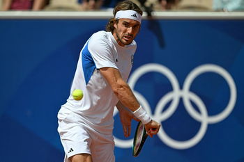 Tsitsipas gives himself a scare, but makes a good start at the Paris Olympics