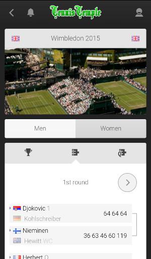 Wimbledon en Live sur vos iPhone et iPad avec la nouvelle appli TT ! Tout y est