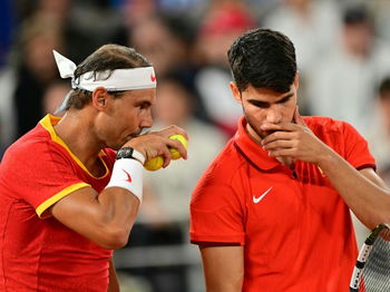 The adventure ends in the quarter-finals for Alcaraz and Nadal!