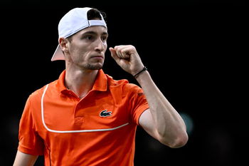 Fabrice Martin, Ugo Humbert's new full-time coach: I'm going to do the whole year with him.