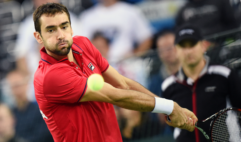 Cilic : J'ai baissé en % de 1ère balle dans le 3ème set