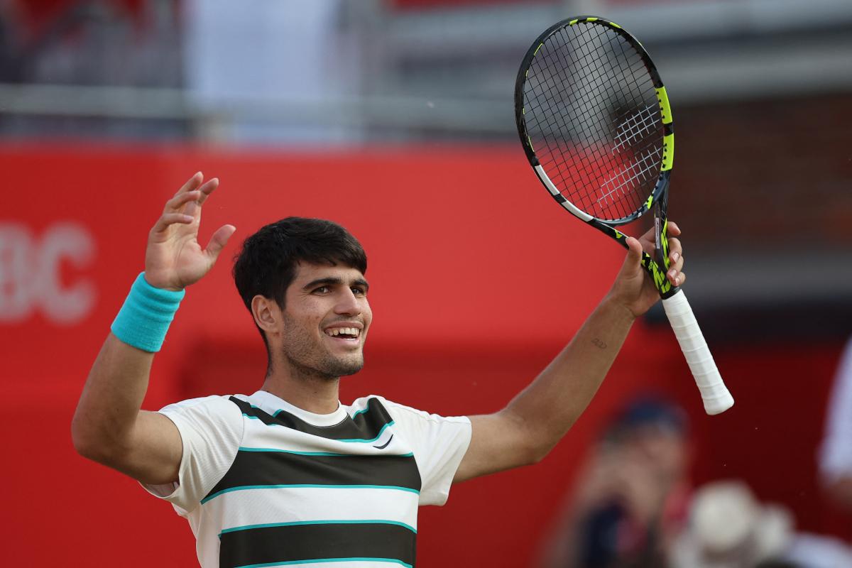 I'm starting to feel like a serve bot, Alcaraz happy with his serving level at Queen's