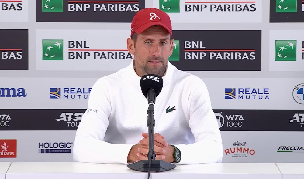 Djokovic sobre a sua decisão de jogar em Genebra: 
