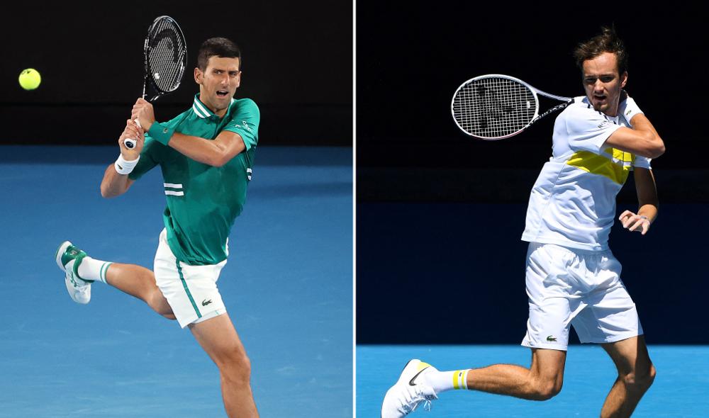 Djokovic-Medvedev just started on Rod Laver Arena! The Serbian won the toss and chose to begin at serve
