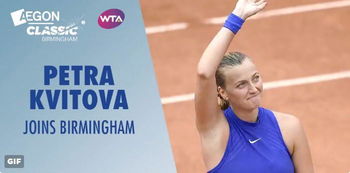 Kvitova participera au tournoi de Birmingham (19-25 juin), ainsi qu'à celui de New Haven (20-26 août) où elle s'est déjà imposée trois fois.