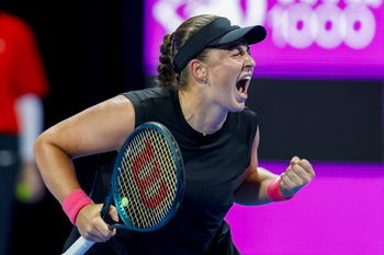Ostapenko after her victory over Swiatek: I was confident I was going to win.