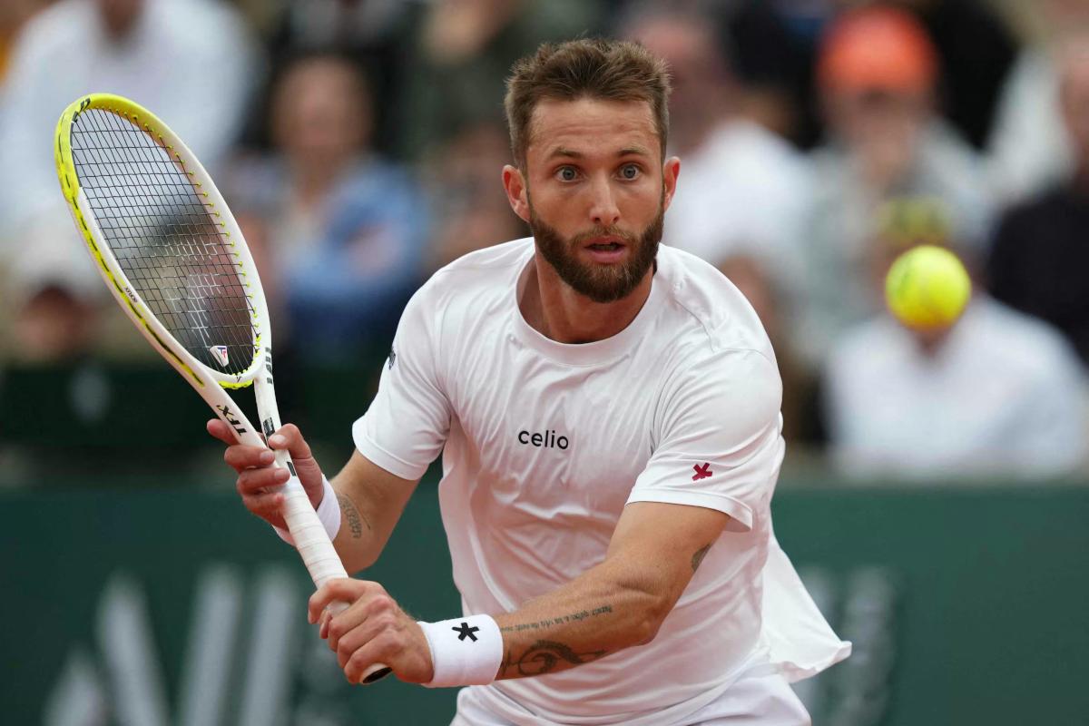 Moutet écarte Tabur et s’offre un deuxième tour de gala contre Djokovic