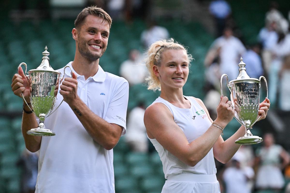 Verbeek et Siniakova s’adjugent leur premier titre en double mixte à Wimbledon