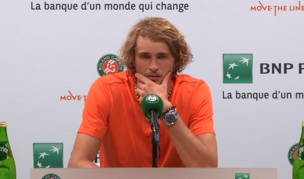 Zverev : Je ne pense plus à ma blessure de l'an dernier