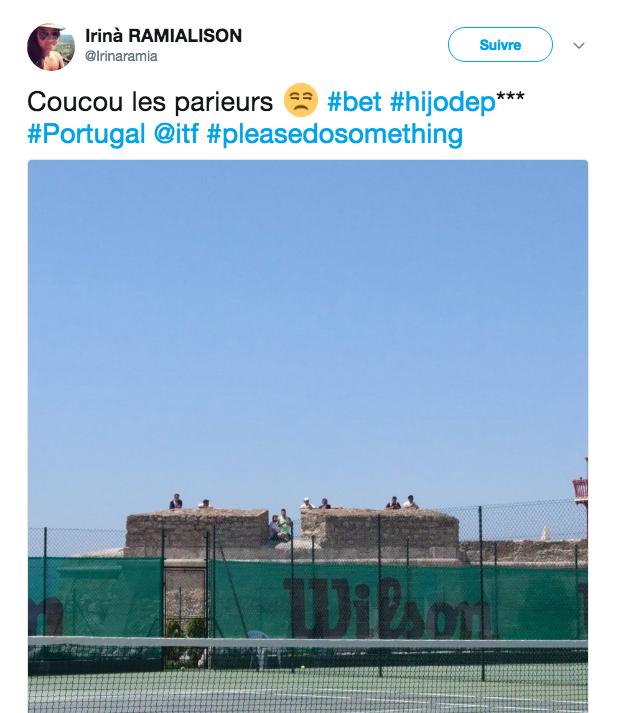 Les parieurs montrés du doigt ! Sur twitter, les françaises Partaud et Ramialison dénoncent les comportements anti-sportifs de ces derniers
