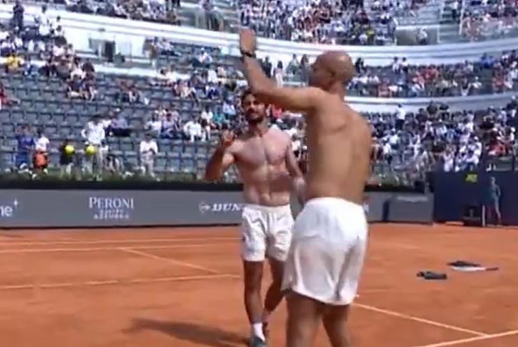 Video - Doumbia and Reboul’s Unusual Celebration After Qualifying for Their First Masters 1000 Final in Rome  
