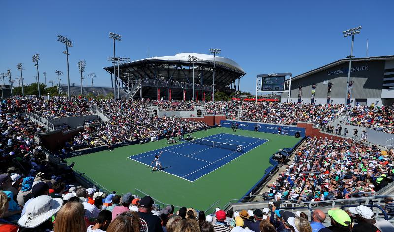 2019 US Open just started in Flushing Meadows, NYC