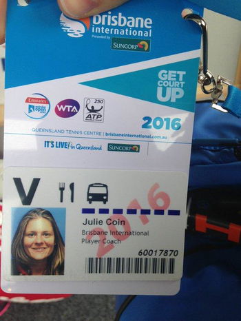 Coin désormais coach de Brengle, 40e mondiale