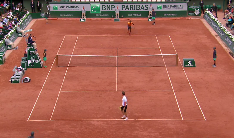 Gasquet face à Monfils, c'est reparti sur le Chatrier 