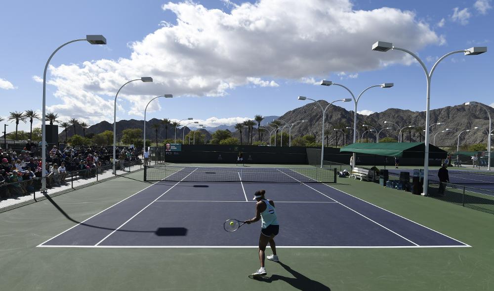 Barrere en costaud au Challenger d'Indian Wells