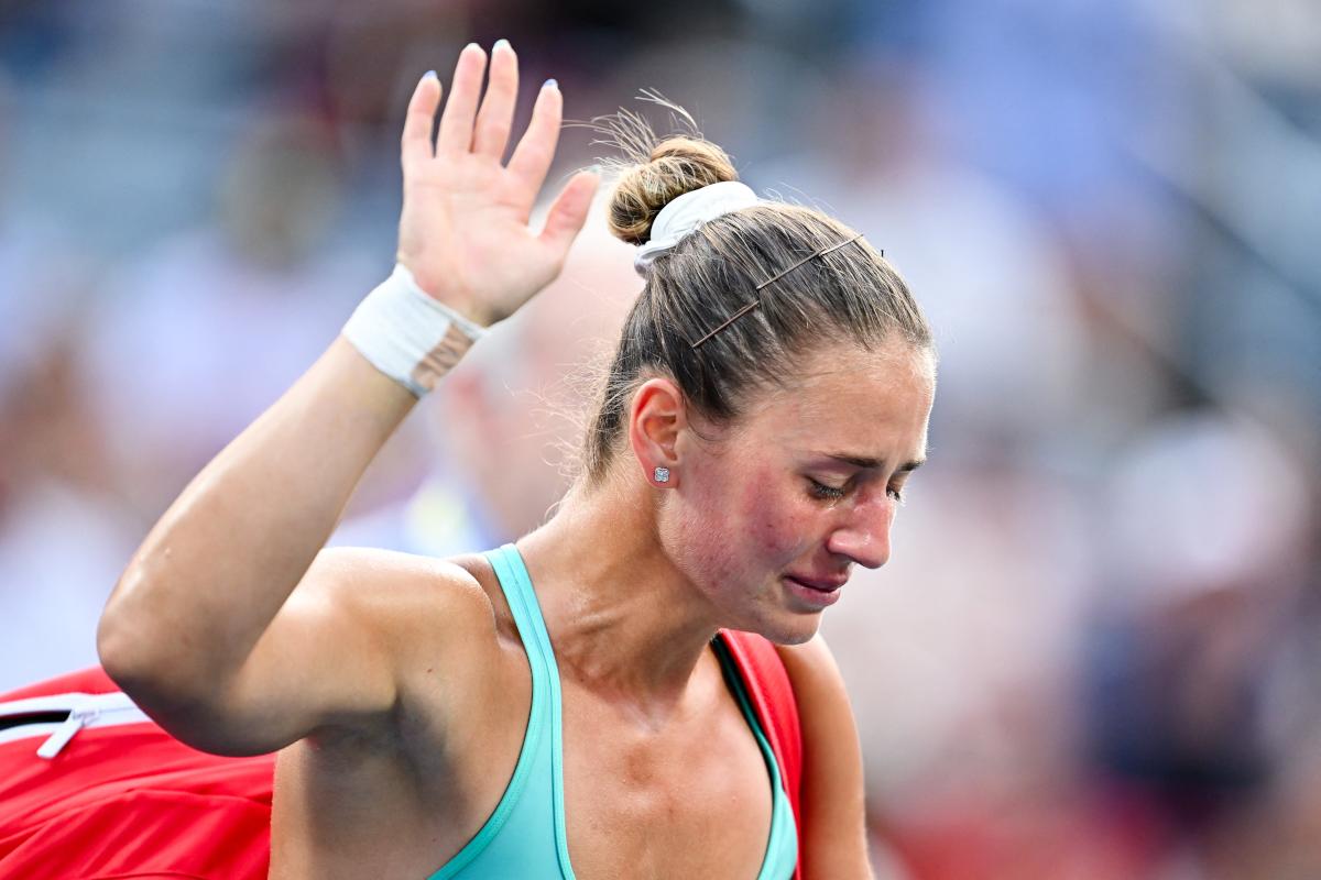 « Je ferai tout pour être prête à Cincinnati », annonce Kostyuk après son abandon à Montréal