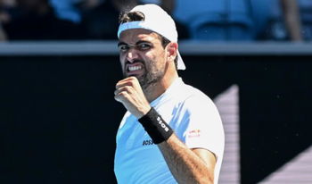 Berrettini after his victory over Kokkinakis: I kept on fighting.