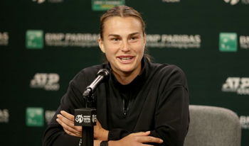 My glutes and thighs are already tired, says Sabalenka  