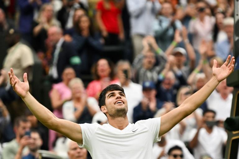 Alcaraz célèbre à la façon de Bellingham : Les grandes victoires méritent de grandes célébrations