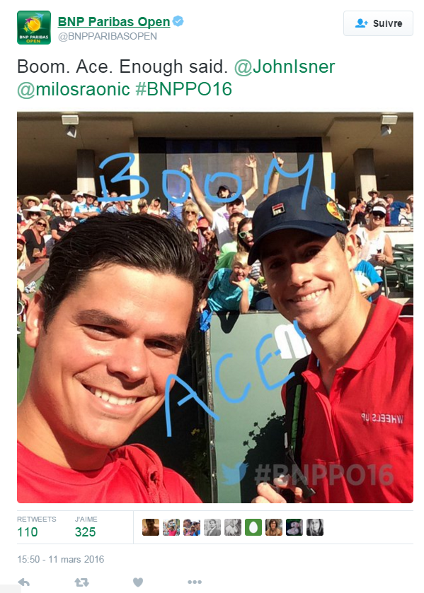 Première victoire pour la paire Isner/Raonic 