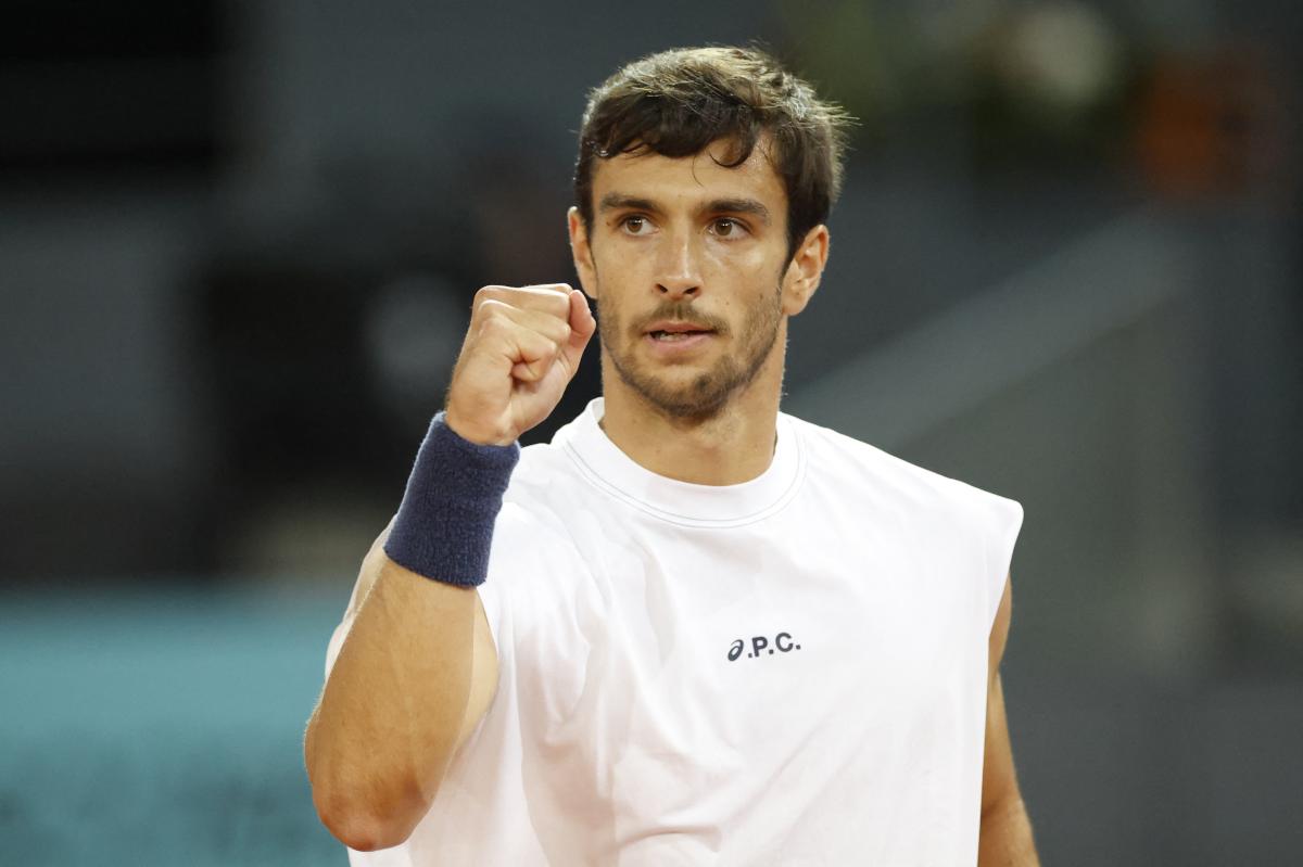Musetti reaches Madrid quarterfinals and enters the top 10 for the first time in his career  