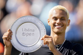 I’d like to thank the stringer who called me Diablo instead of Diallo, Diallo’s humorous touch after his first career title in ’s-Hertogenbosch  