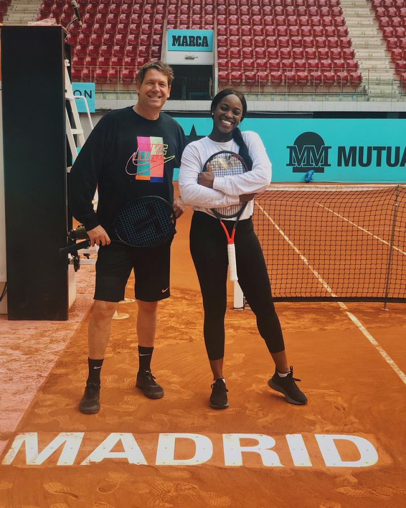 Sloane Stephens a ajouté Sven Groeneveld à son équipe