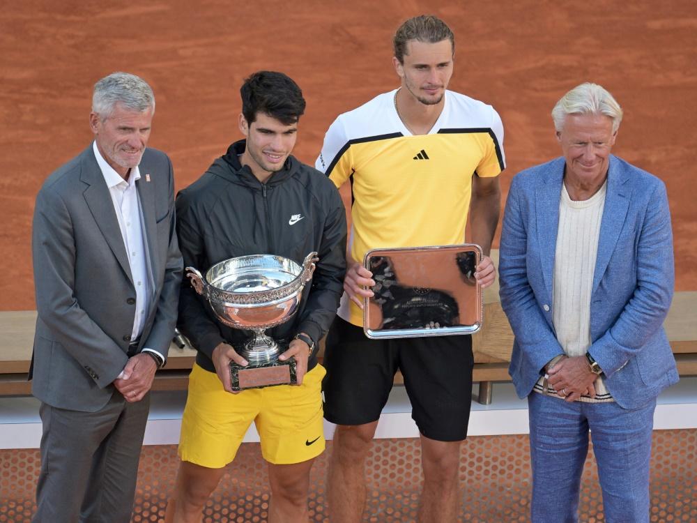 Video - Alcaraz und Zverev trainieren gemeinsam in Rom