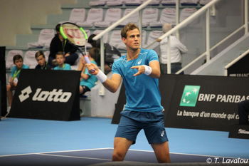 La finale du Challenger de Rennes opposera Vasek Pospisil à Ricardas Berankis et aura lieu à 16h15