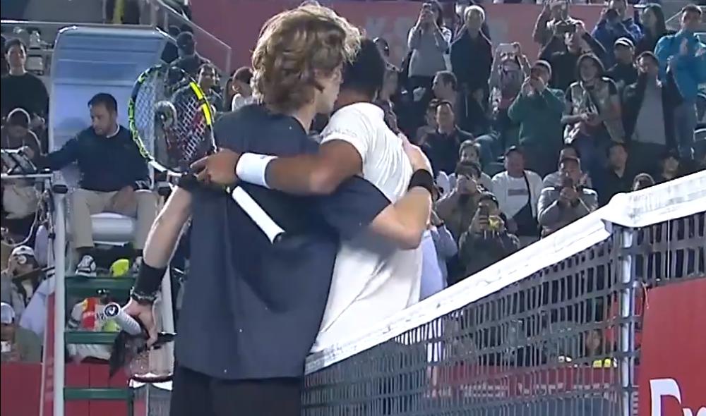 Fils stoppé par Rublev à Hong Kong.